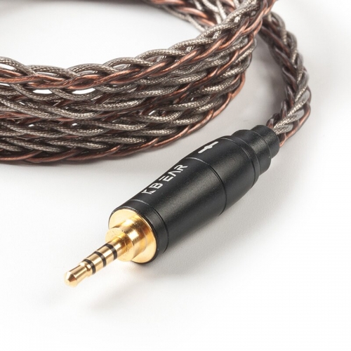 KBEAR Rhyme 8 Core Single Crystal Copper UPOCC Cable