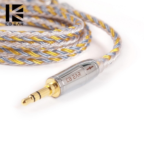 KBEAR 16 Core Upgraded Silver Plated Copper Cable