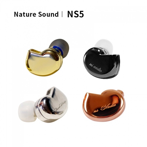 NS 5 In Ear Earphones Dynamic HiFi monitor headset Adaptive Noise Canceling