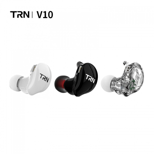 TRN V10 2DD 2BA Headphones Hybrid In Ear Earphone