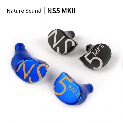 NS NS5MKII Dynamic Driver 2pin 0.78mm Flagship HiFi IEMs wired Dynamic earphones in ear
