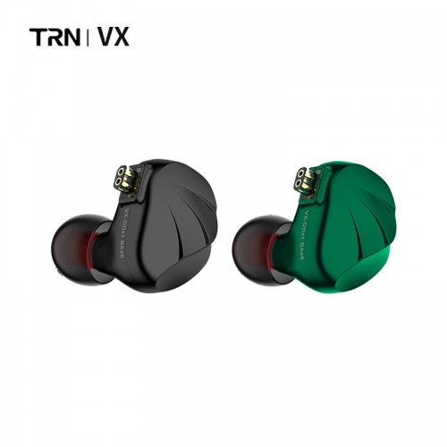 TRN VX 6BA+1DD Hybird In Ear Earphone