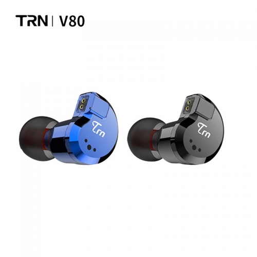 TRN V80 2DD + 2BA Hybrid In-Ear Headphone