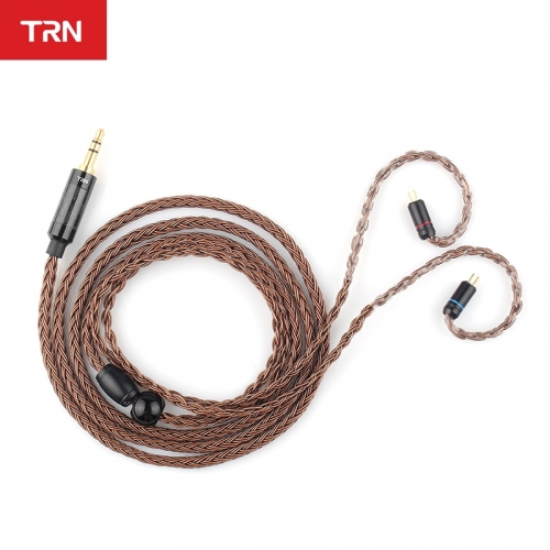 TRN T2 16 Core Headphone Silver Cable Plated HIFI Upgrade Cable