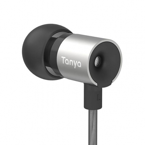 TANCHJIM Tanya 7MM Dynamic Earphone 3.5mm Line Plug HiFi Earbuds with Microphone