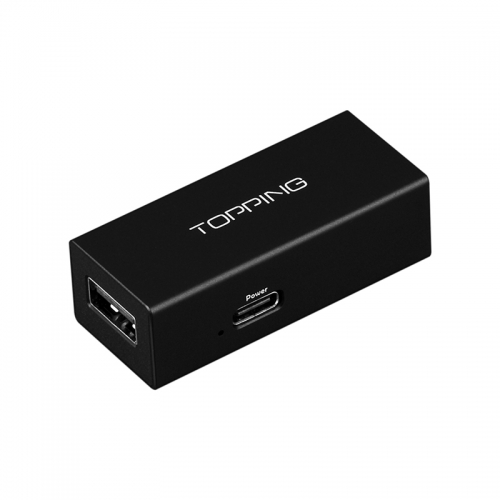 TOPPING HS01 USB 2.0 High Speed AUDIO ISOLATOR 1kVRMS USB Isolator USB 2.0 High SpeedPCM32bit/768kHz DSD512 Native Low Latency