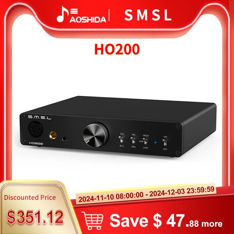 SMSL HO200 Headphone amplifier